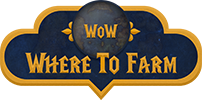 Where to farm in WoW logo