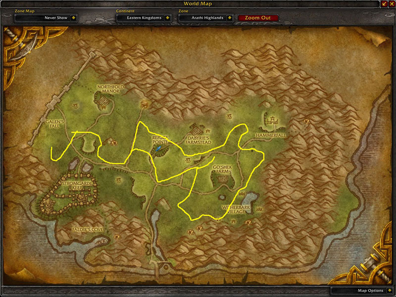 See below for route to efficiently farm Kingsblood.