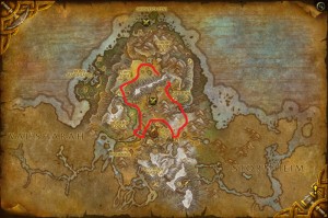 Map of Where to farm Foxflower in Highmountain