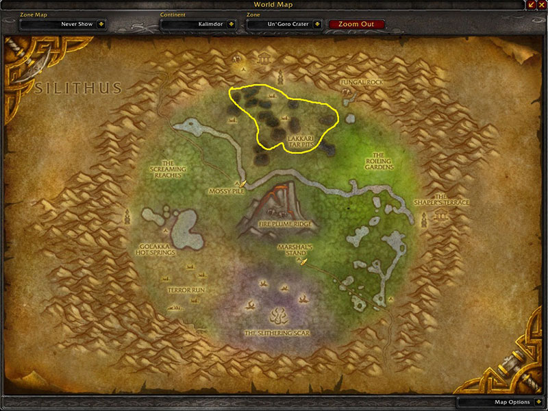Blindweed Where to farm in WoW.
